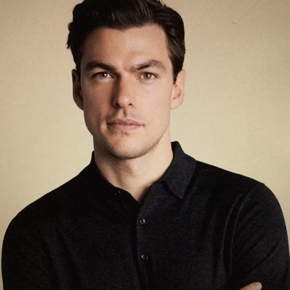 Cashmere collared sweater-polo - Picture 6 of 7